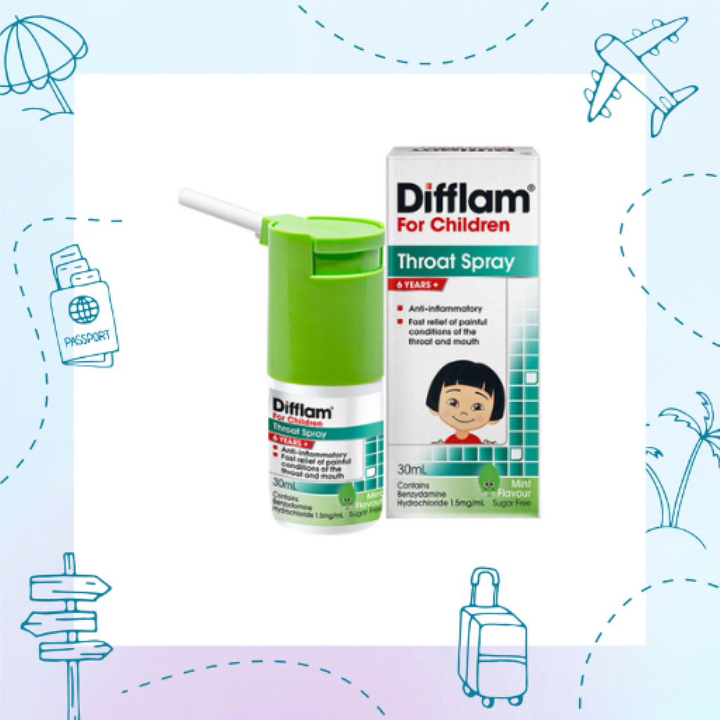 Deflam Medication DIFFLAM FOR CHILDREN Throat Spray 30ml | Doctor Anywhere Marketplace
